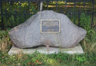 La Balme Massacre Site Marker. Click for full size. La Balme Massacre Site Marker image. Click for full size.