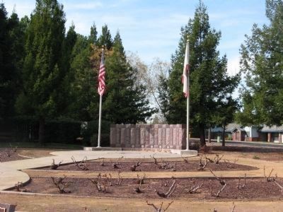 Roseville Korean War Veterans Memorial image. Click for full size.