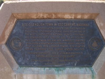 Site of English Town Marker. Click for full size. Site of English Town Marker image. Click for full size.