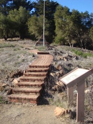 Camp Mt. Madonna Marker. Click for full size. Camp Mt. Madonna Marker image. Click for full size.