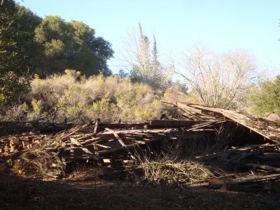 Remains of the English Camp School. Click for full size. Remains of the English Camp School image. Click for full size.