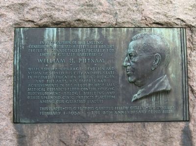 William H. Putnam Marker. Click for full size. William H. Putnam Marker image. Click for full size.