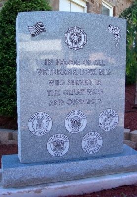American Legion Post 551 Veterans Memorial image. Click for full size.
