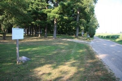 Eel River Post-Fort Marker. Click for full size. Eel River Post-Fort Marker image. Click for full size.