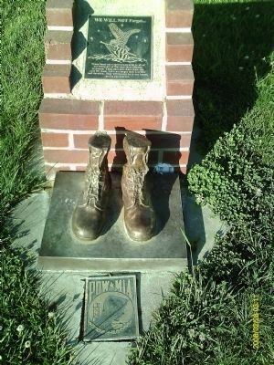 We Will Not Forget... Monument. Click for full size. We Will Not Forget... Monument image. Click for full size.