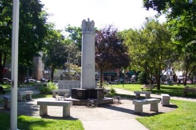 Johnstown Veterans and War Memorial image. Click for full size.