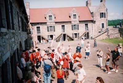 Fort Ticonderoga Reenactment image. Click for full size.
