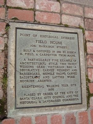 Field House Marker. Click for full size. Field House Marker image. Click for full size.