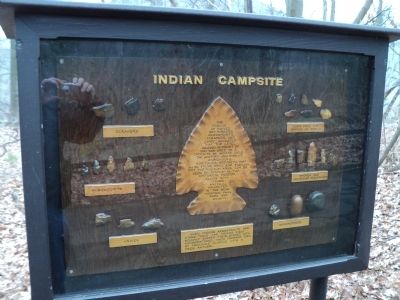 Indian Campsite Marker image. Click for full size.