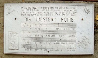 "My Western Home" Marker image. Click for full size.