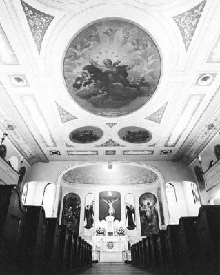 St. Mary's Roman Catholic Church Interior-Sanctuary image. Click for full size.
