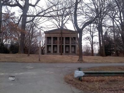 Baker Mansion Entrance image. Click for full size.