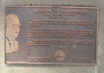 Austen D. Warburton Marker image. Click for full size.