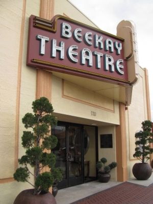 Beekay Theatre Marker image. Click for full size.