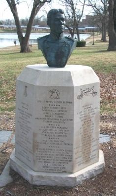 2nd Lt. Henry Ossian Flipper Monument image. Click for full size.