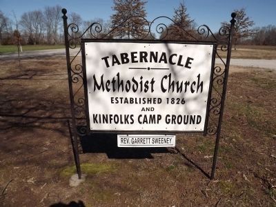 Tabernacle Church & Camp Ground Sign image. Click for full size.