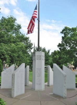 Goodhue County Veterans Memorial image. Click for full size.