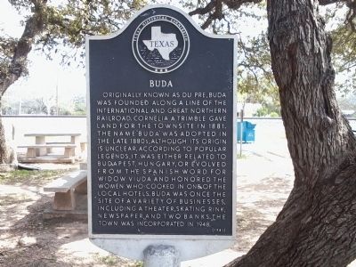 Buda Marker image. Click for full size.
