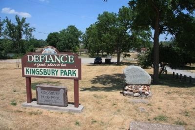 Defiance Historic Sites Marker image. Click for full size.