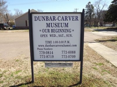 Dunbar Carver Museum. Click for full size. Dunbar Carver Museum image. Click for full size.