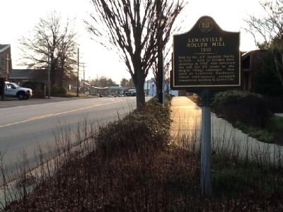 Lewisville Roller Mill Marker. Click for full size. Lewisville Roller Mill Marker image. Click for full size.