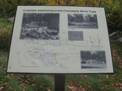 Cooper Amphitheater Changes With Time image. Click for full size.