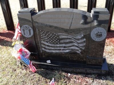Bayonne Terrorist Victims Marker. Click for full size. Bayonne Terrorist Victims Marker image. Click for full size.