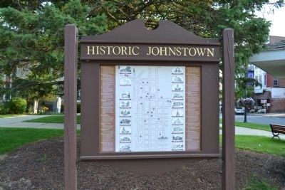 Historic Johnstown Marker image. Click for full size.