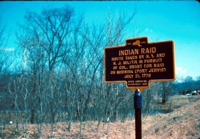 Indian Raid Marker. Click for full size. Indian Raid Marker image. Click for full size.