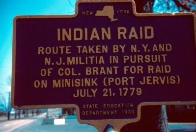 Indian Raid Marker. Click for full size. Indian Raid Marker image. Click for full size.