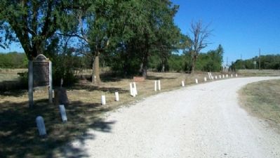 Kansas Indian Treaty Marker. Click for full size. Kansas Indian Treaty Marker image. Click for full size.