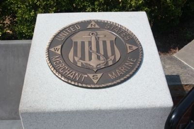 "A World Apart" Marker United States Merchant Marine Tribute image. Click for full size.