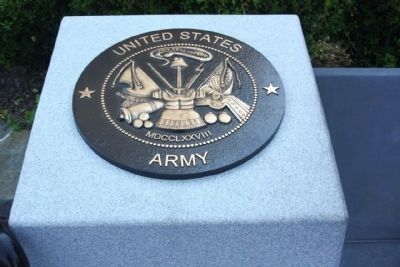 "A World Apart" Marker United States Army Tribute image. Click for full size.
