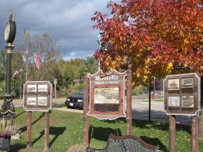 Montello Historical District Markers image. Click for full size.