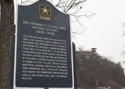 600 Ordnance Testing Area Historic District (1928-1948) Marker image. Click for full size.