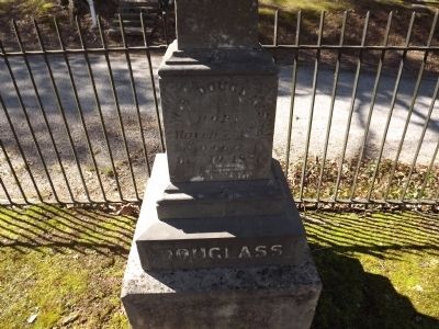 Burchett Douglass Grave Marker image. Click for full size.