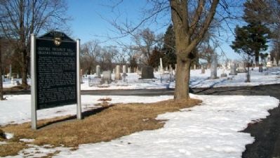 Historic Prospect Hill -- Omaha's Pioneer Cemetery Marker image. Click for full size.