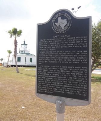 Port Lavaca Historical Marker image. Click for full size.