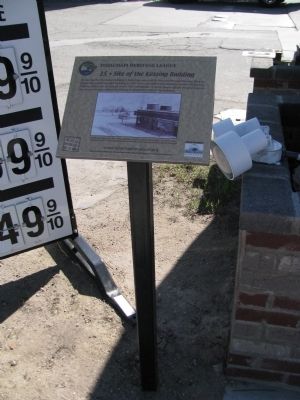 Site of the Kessing Building Marker. Click for full size. Site of the Kessing Building Marker image. Click for full size.
