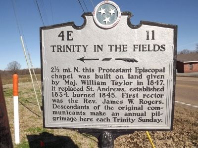 Trinity in the Fields Marker. Click for full size. Trinity in the Fields Marker image. Click for full size.