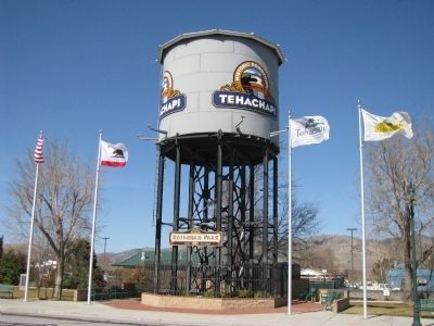 Tehachapi Water Tower & Railroad Park image. Click for full size.