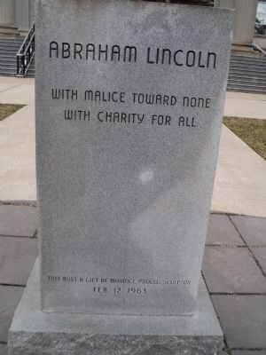 Abraham Lincoln Marker image. Click for full size.