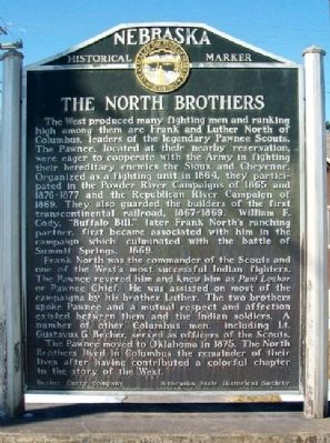 The North Brothers Marker image. Click for full size.