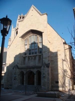 University Presbyterian Church and Student Center Marker image. Click for full size.