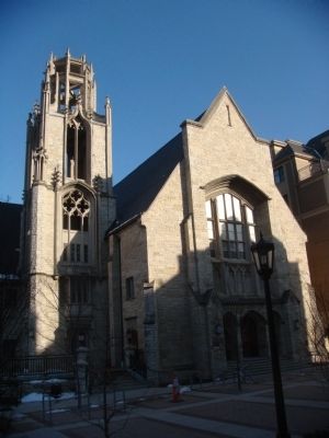 University Presbyterian Church and Student Center Marker image. Click for full size.