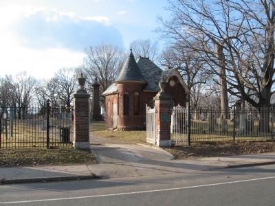 Old North Cemetery Entrance image. Click for full size.