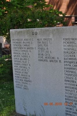 Veterans of Foreign Wars Marshall County Marker image. Click for full size.