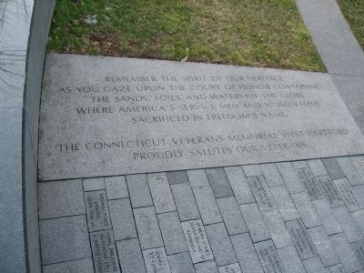 Inscription on the Walk of Remembrance image. Click for full size.