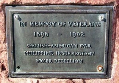 In Memory of Veterans Memorial Marker image. Click for full size.