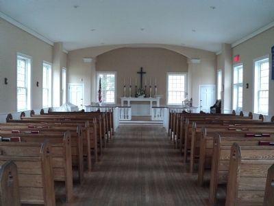 Inside Christ Church Chapel image. Click for full size.